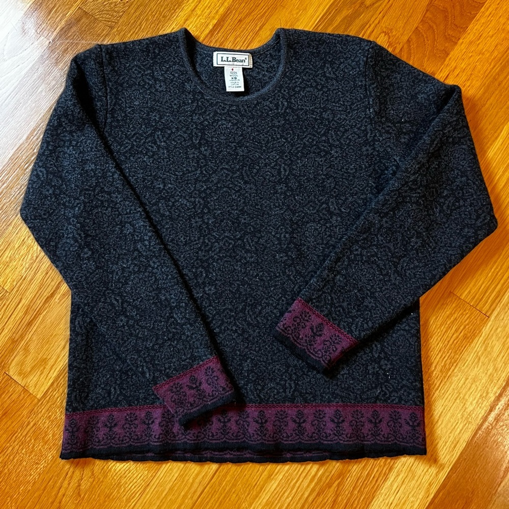 Vintage Wool L.L. Bean Sweater